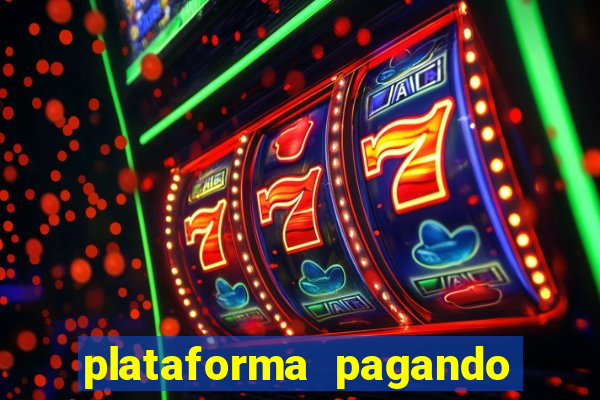 plataforma pagando no cadastro